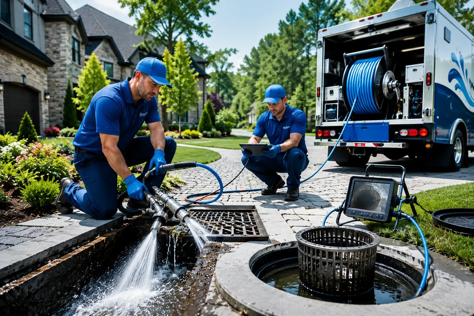 Local outdoor drain cleaning professionals in Jackson, NE